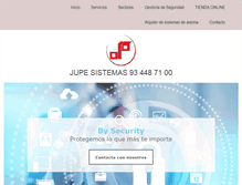 Tablet Screenshot of jupesistemas.com